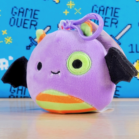 Squishmallow Blaze the Monster 3" Clip UltraSoft Stuffed Halloween Toy Plush NWT - Picture 6 of 12